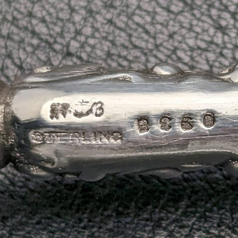 American antique Gorham sterling silver handle button hook